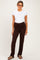 PinkBlush Brown Foldover Maternity Lounge Pants