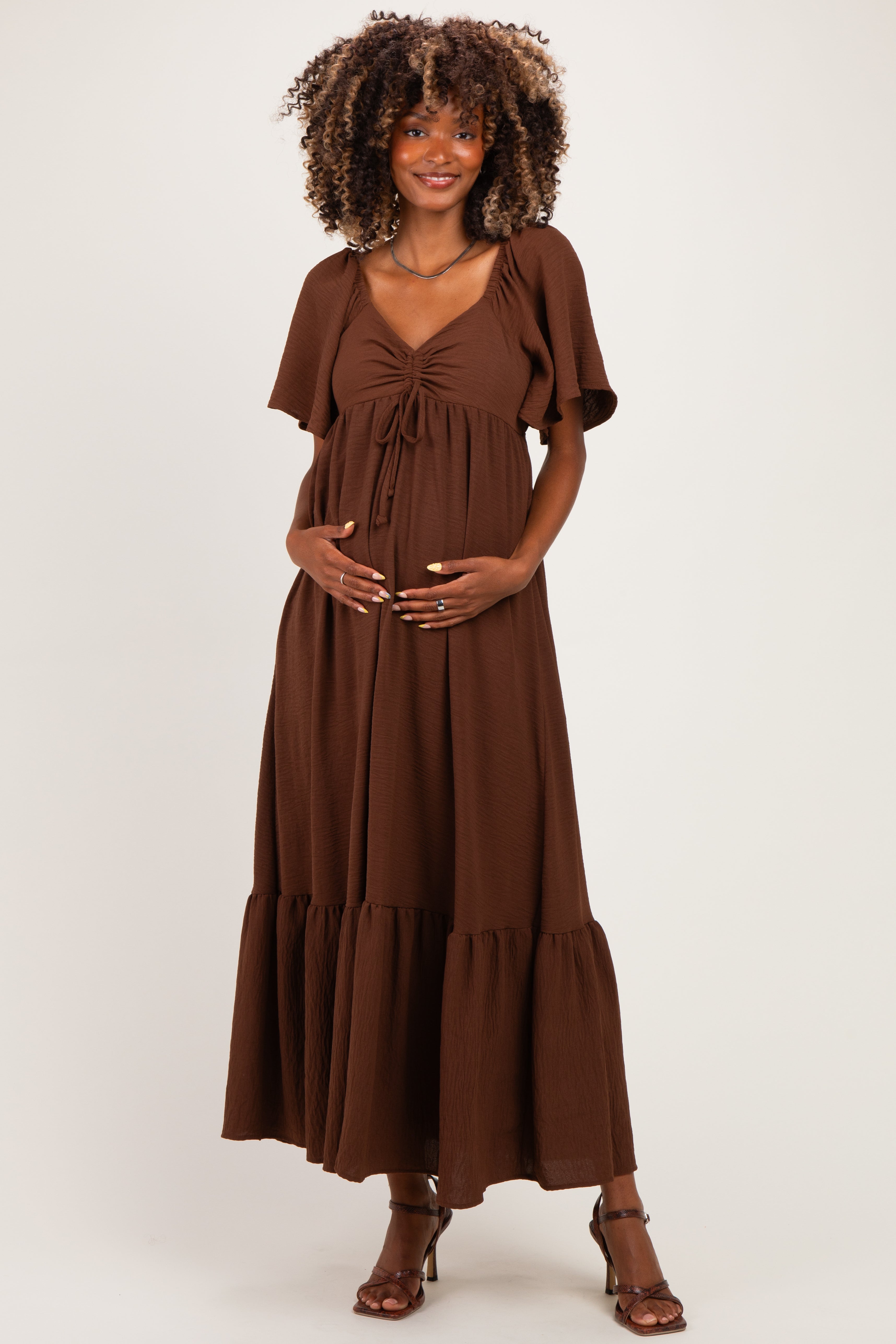 pregnancy dresses Maternity For Baby Shower Color:apple green Handmade Men's Brown Croc South Miami Fancy Hand Wash Cold