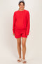 Ruby Maternity Pullover & Shorts Set