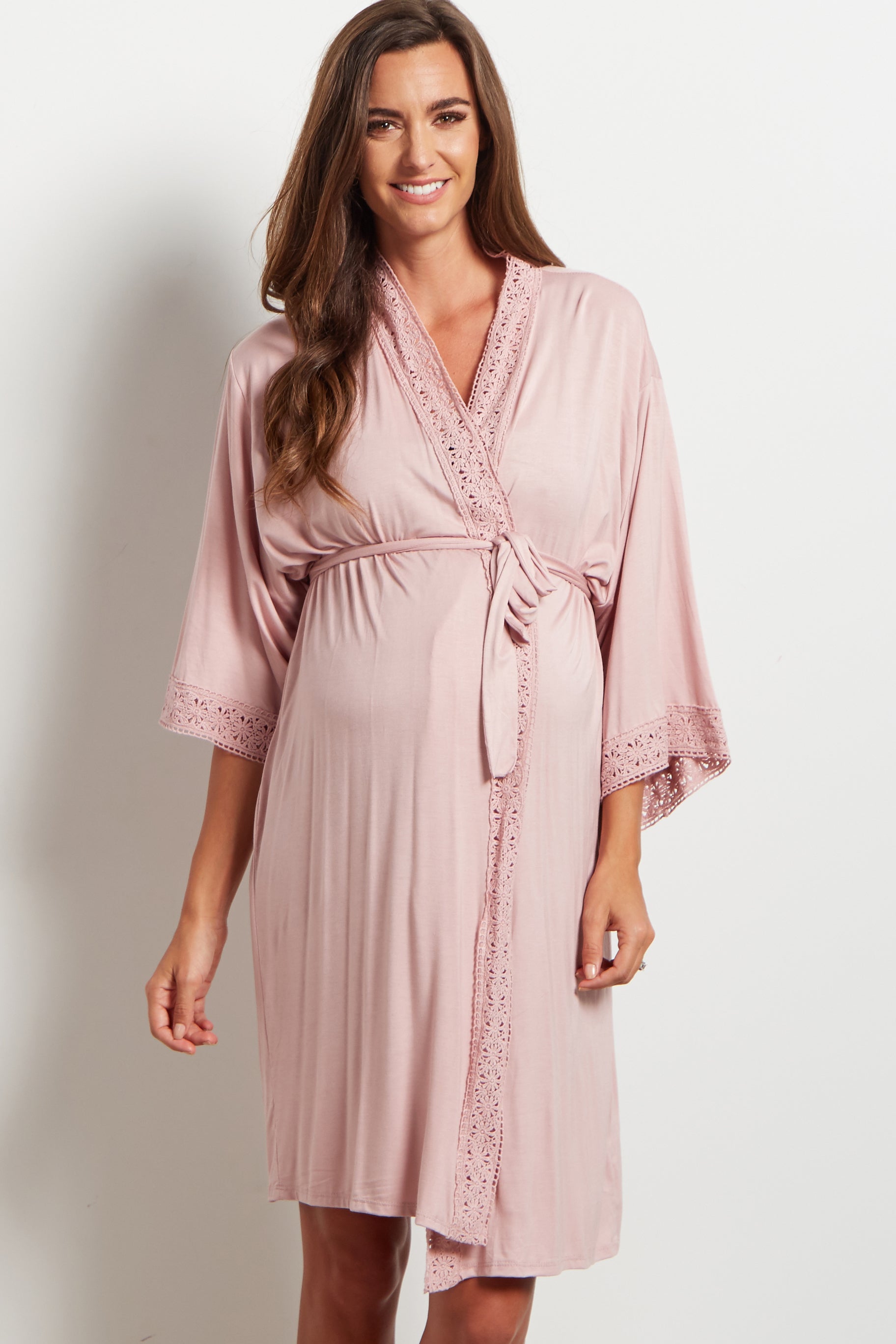Maternity Nursing & Delivery Robes | PinkBlush Maternity