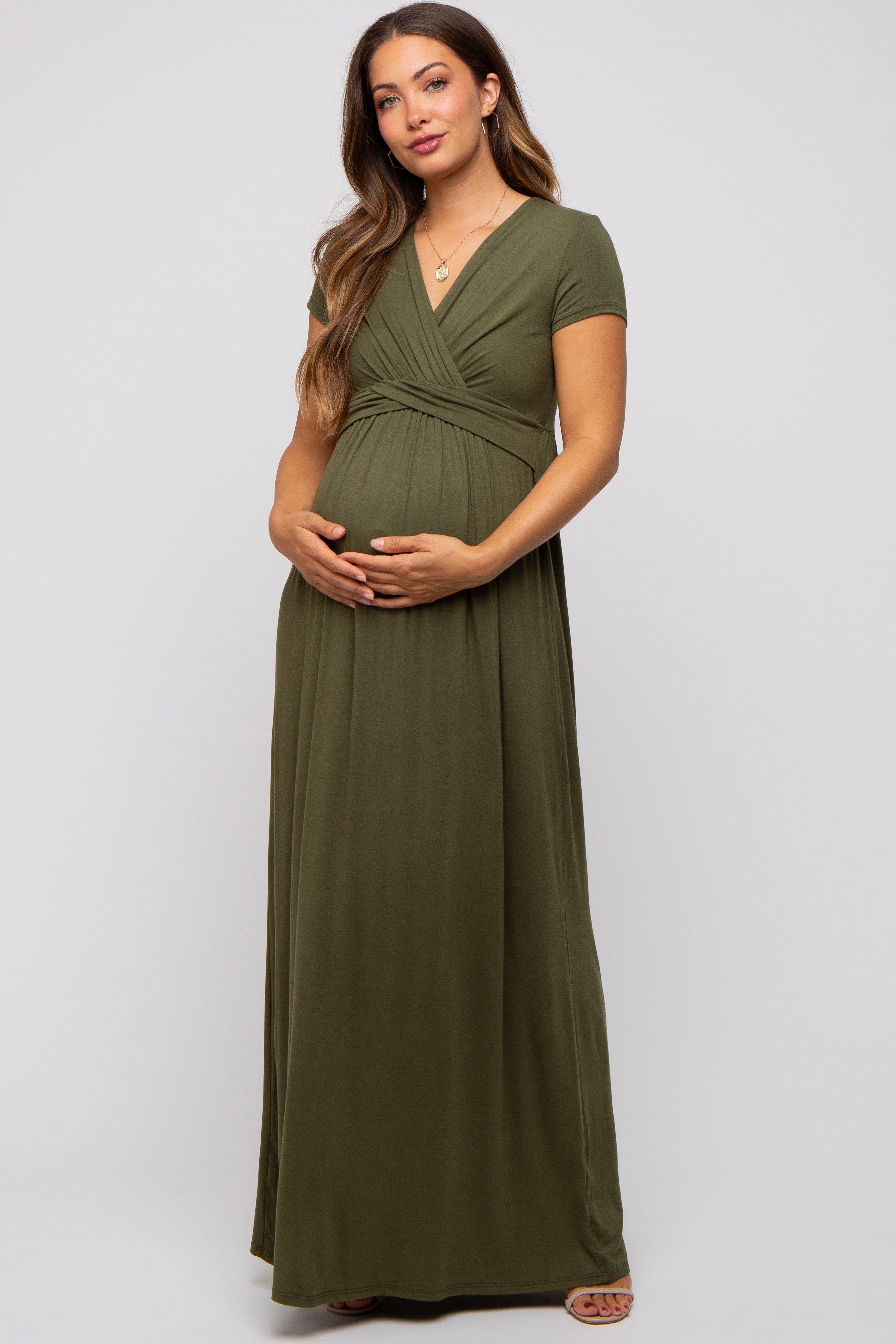 pink blush nursing dress NURSING COLLECTION: Feeling Oh So Sweet Pink Toile Midi Dress, Small - The Mint Julep Boutique