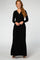 Black Long Sleeve Maxi Dress