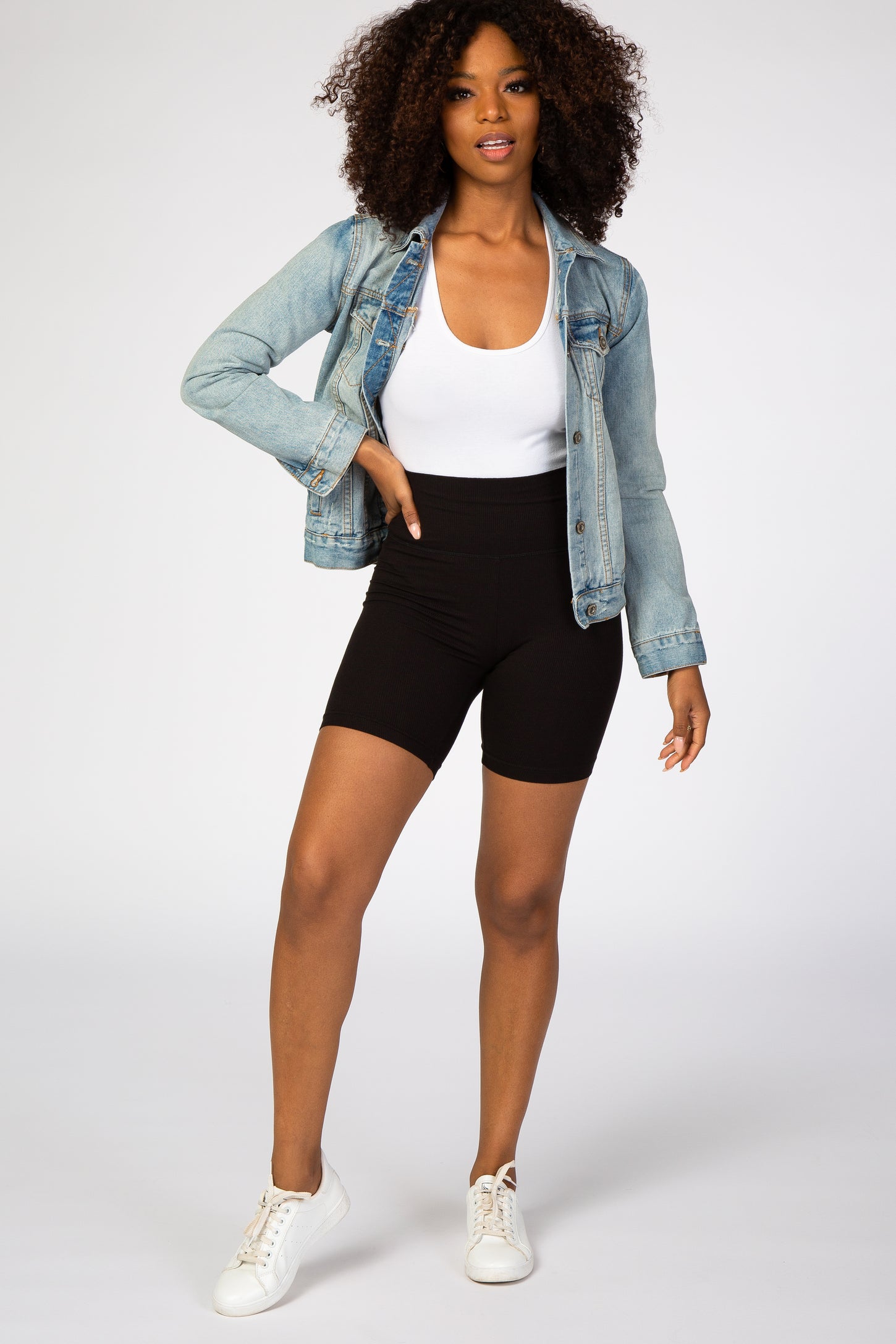 maternity bike shorts for under dresses HATCH Collection Ultimate Maternity Over The Bump Bike Short