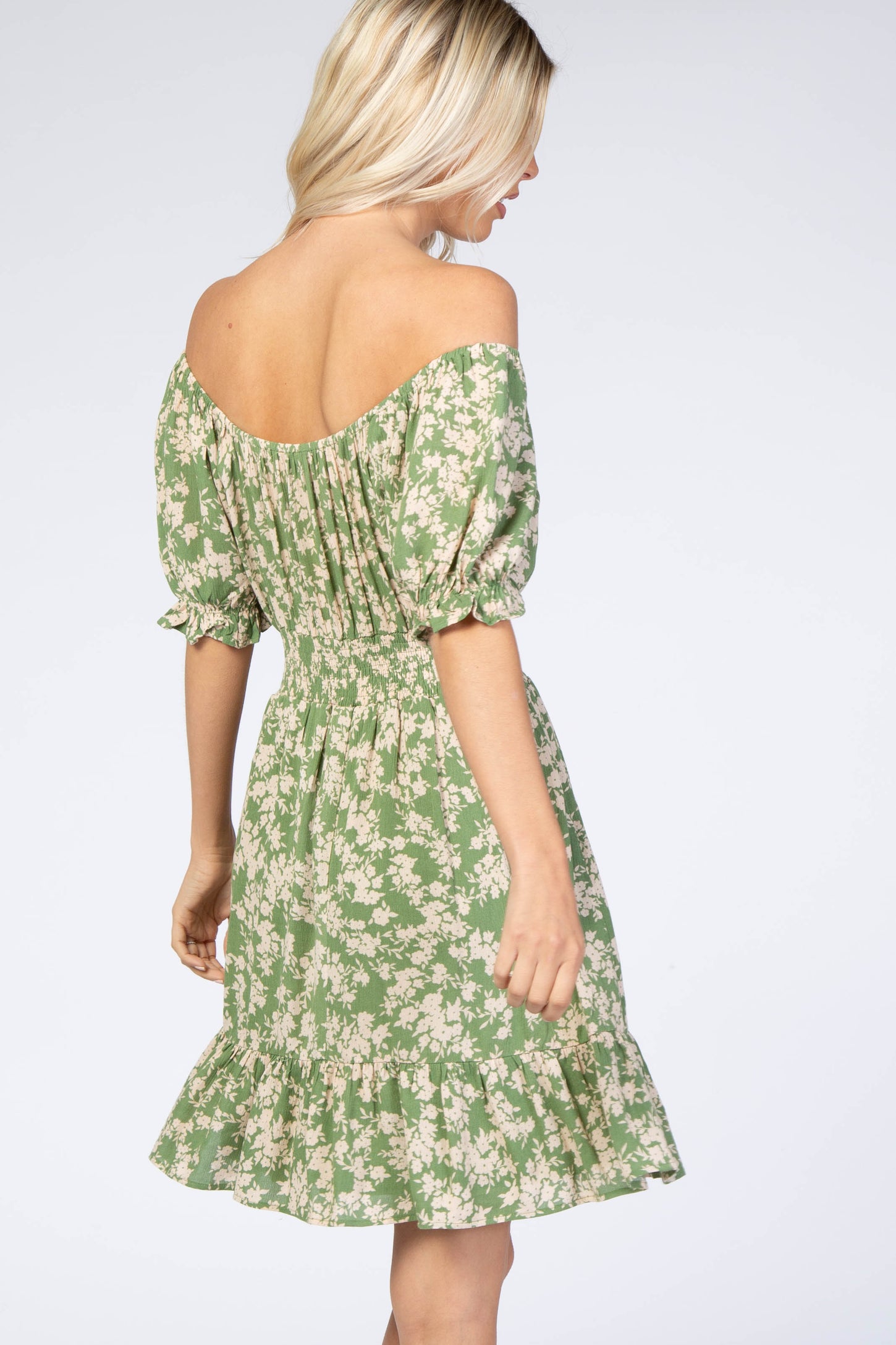 green floral off shoulder dress Green Floral Mother of the Bride Dresses 2026 for Women Sheath One Shoulder Short Sleeve Floor Length Satin Side Slit Formal Wedding Guest Gown
