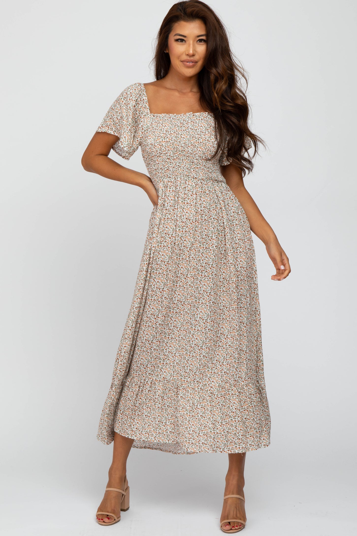ladies halter dresses Women's Halter Dress Cut Out Summer Midi Dresses Bodycon Ribbed Knit T –  Kate Kasin