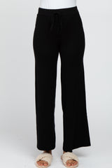 Black Sweater Knit Pants