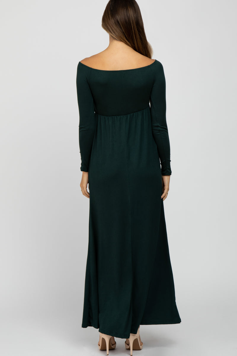 south moon under green dress Green ethnic style casual V-neck high waist dress – Blue Zone Planet