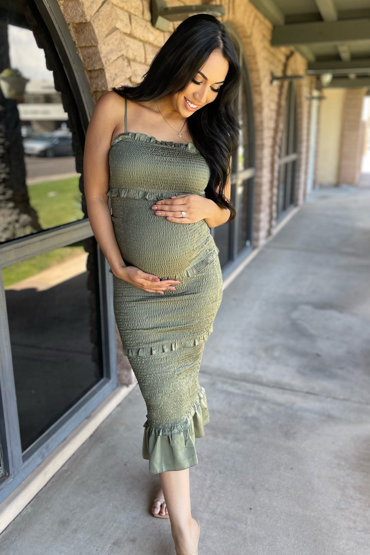 fitted lace wedding dress Black maternity midi dress BAE The Label Australia fitted lace wedding dress Black maternity midi dress BAE The Label Australia