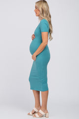 Jade Fitted Maternity Midi Dress