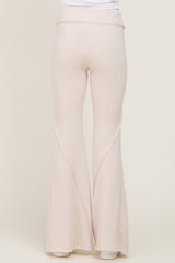 Taupe Terry Flare Lounge Pants