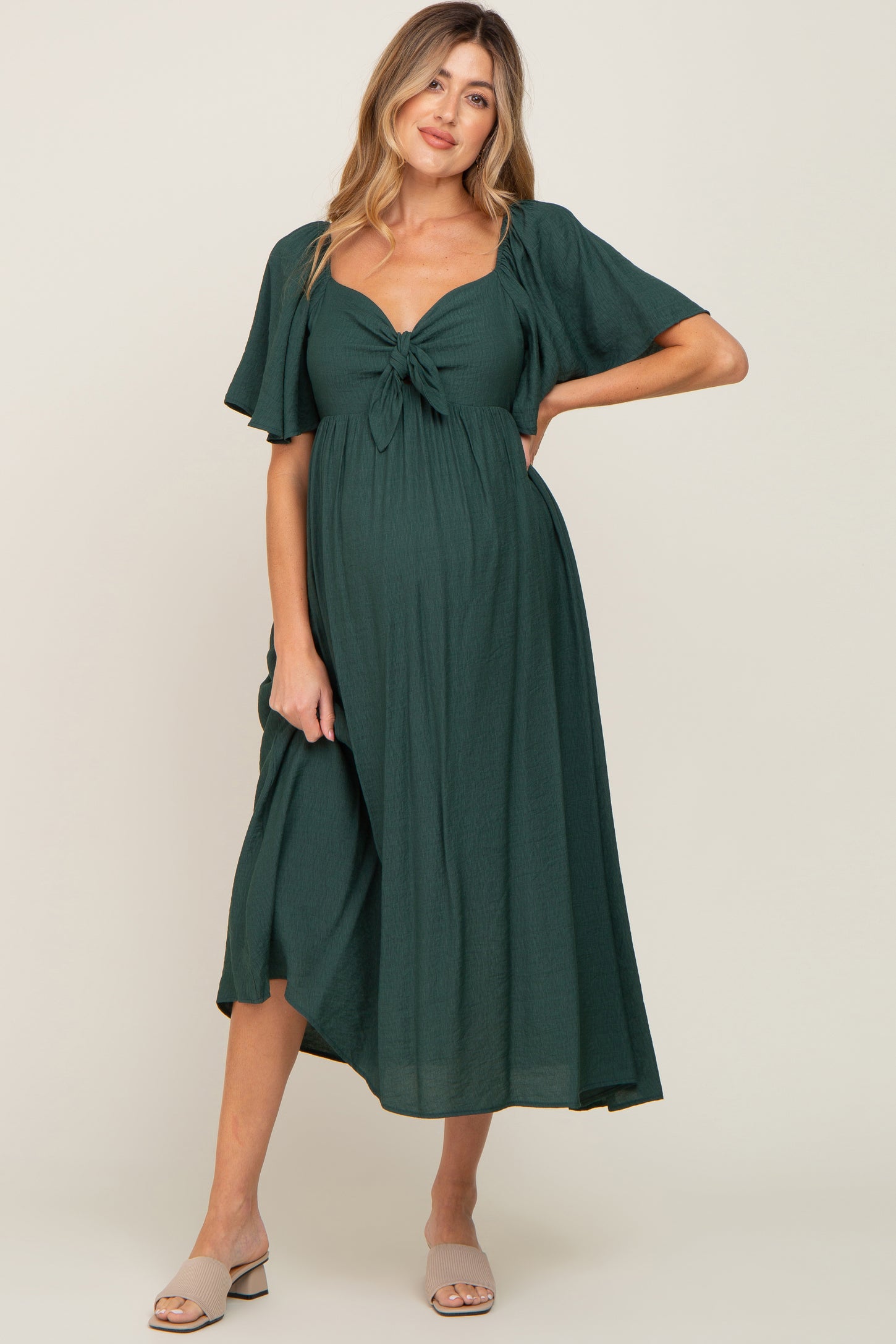 hunter green plus size dress Simply Sweet Maxi in Curves Perfect for any occasion Womens Hunter Green Formal Prom