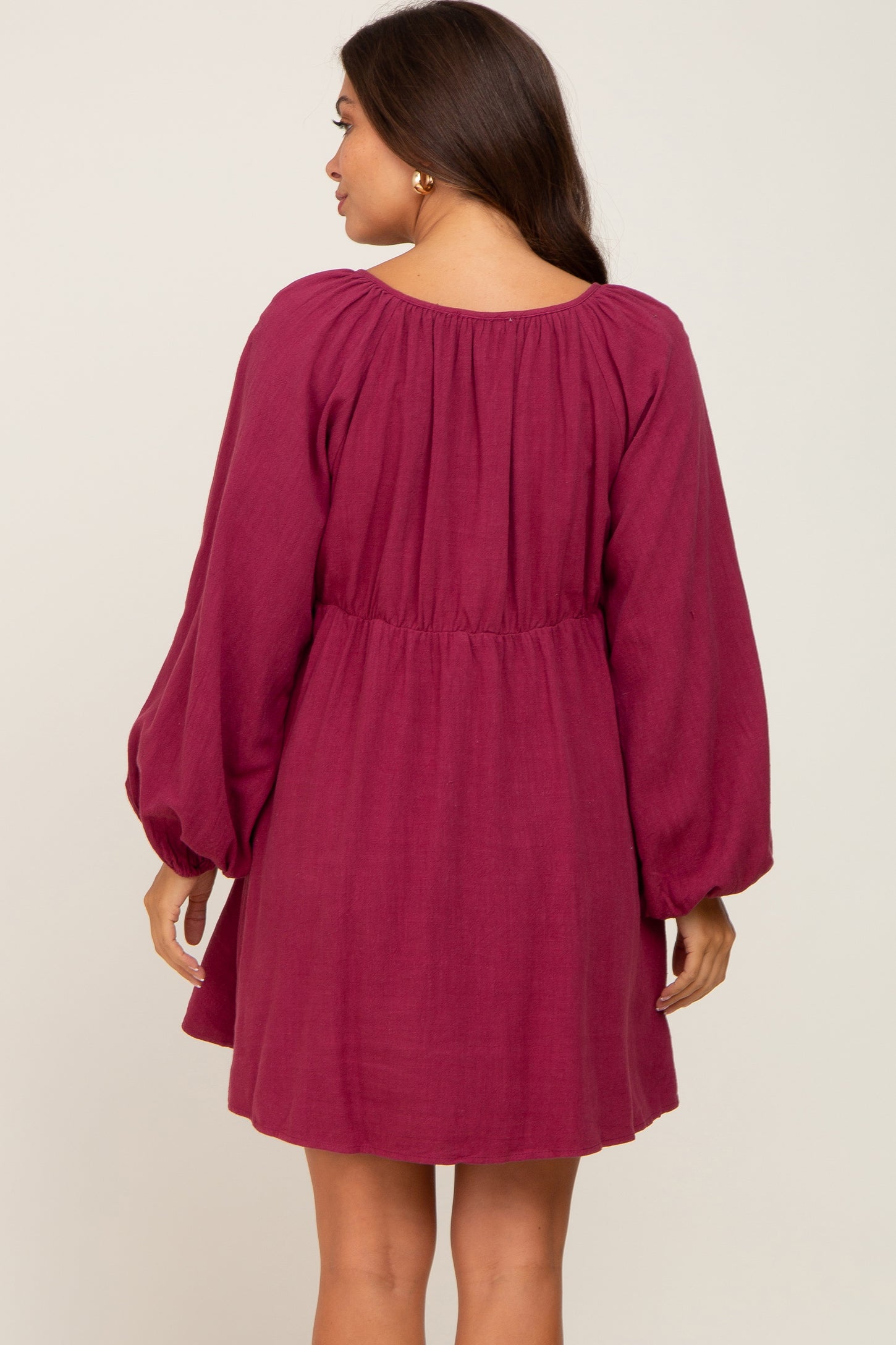 burgundy crochet dress Kaedyn Burgundy Off Shoulder Long Sleeve Crochet Mermaid Maxi Dress