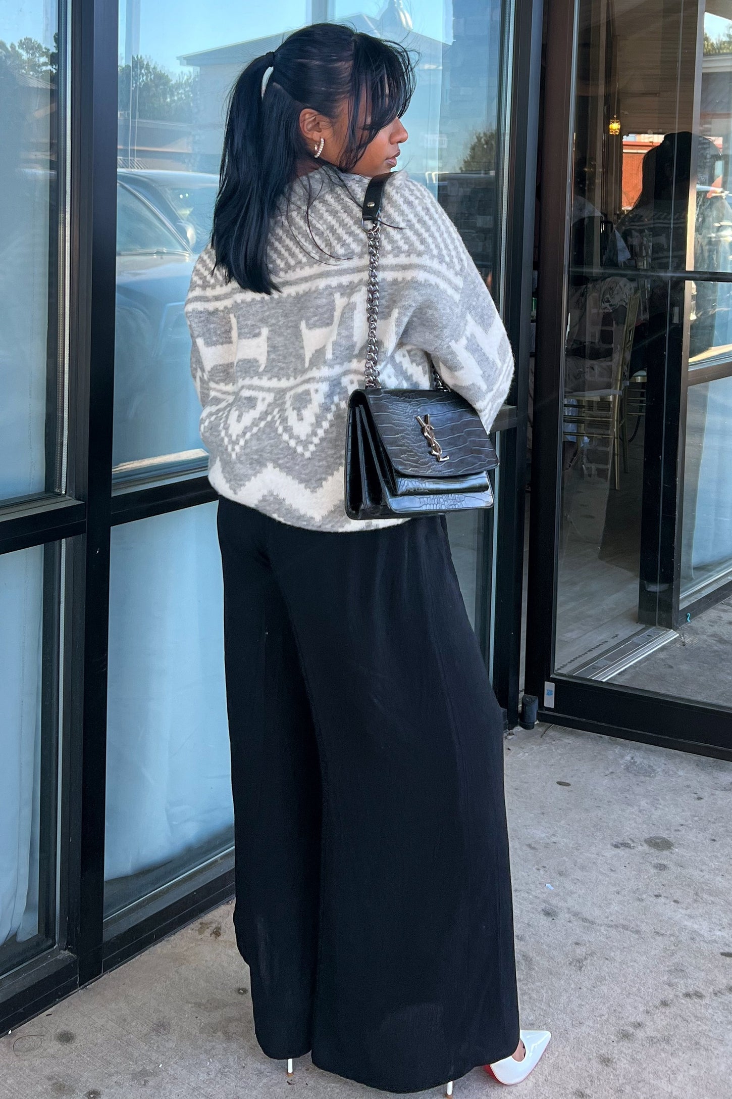 Black Wide Leg Pants