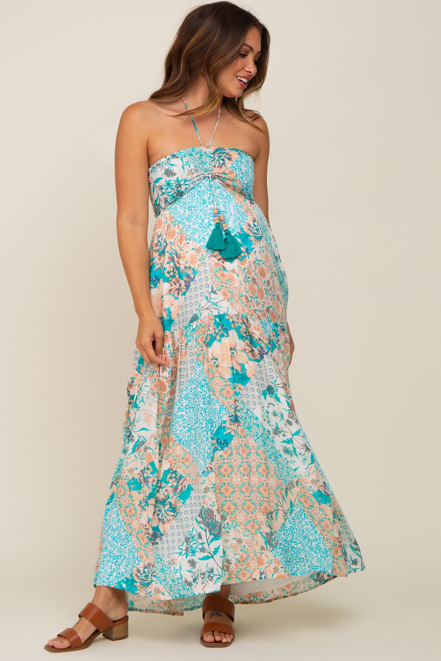 jade halter maxi dress Jade Dress Blue
