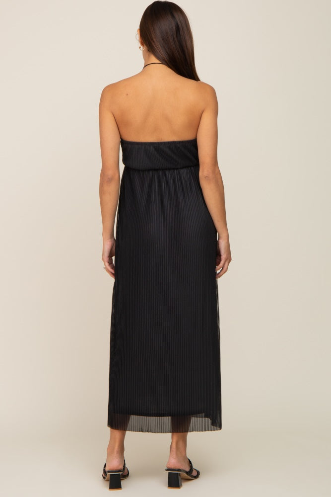 cross front pleated midi dress Ted Baker Women Tan Amerah Cross Front Pleated Midi Dress Size 2 (US 6) NWT