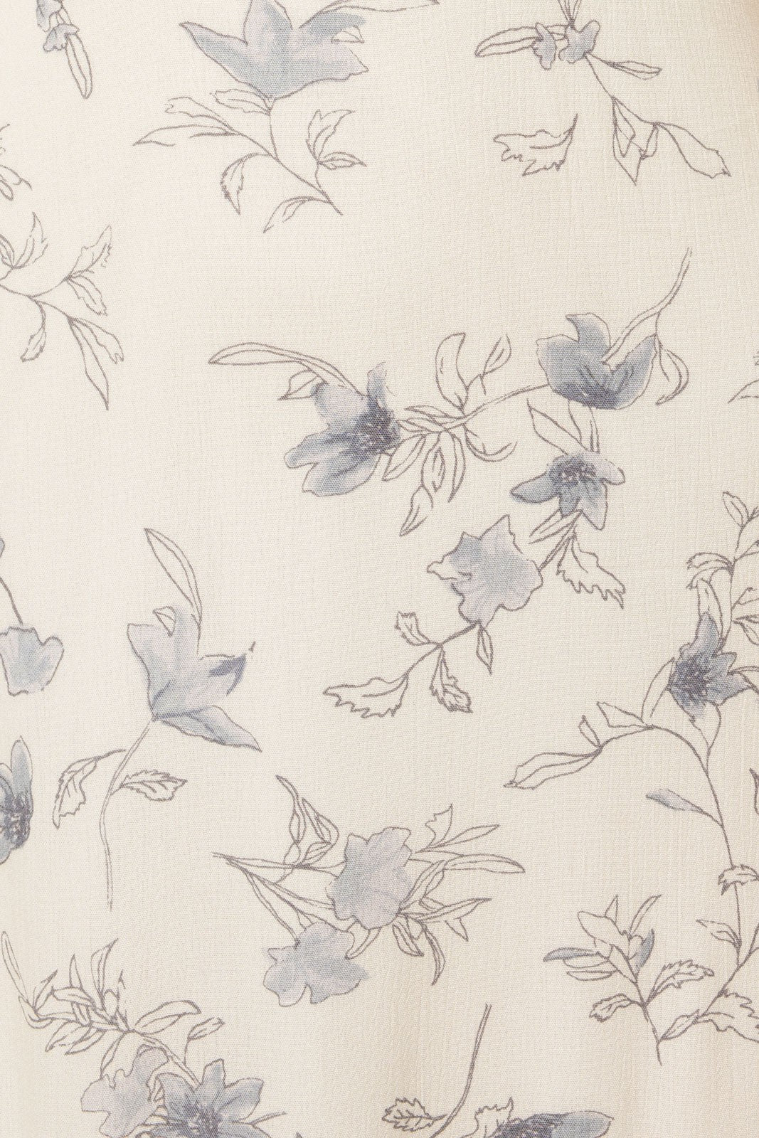 White Floral Sleeveless Back Smocking Slit Maxi Dress