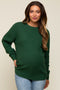 Hunter Green Knit Pullover Sweater