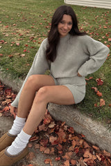 Sage Sweater and Short Set