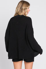Black Sweater and ShortSet