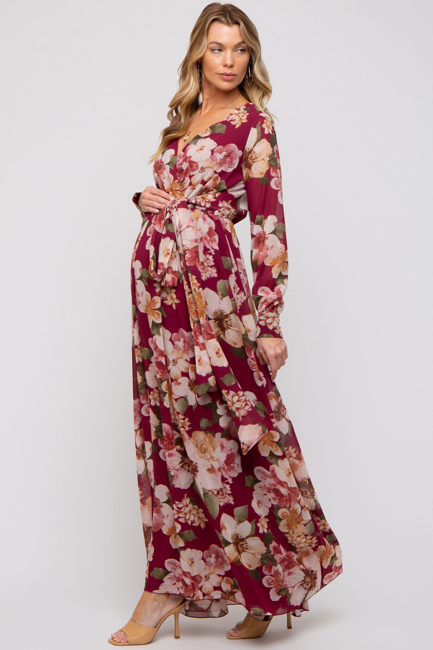 burgundy floral maternity dress Buy Burgundy Red Floral Maternity Mesh Bardot Dress from Next USA