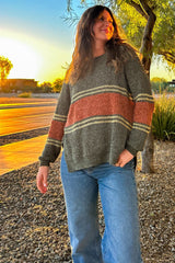 Olive Knitted Sweater