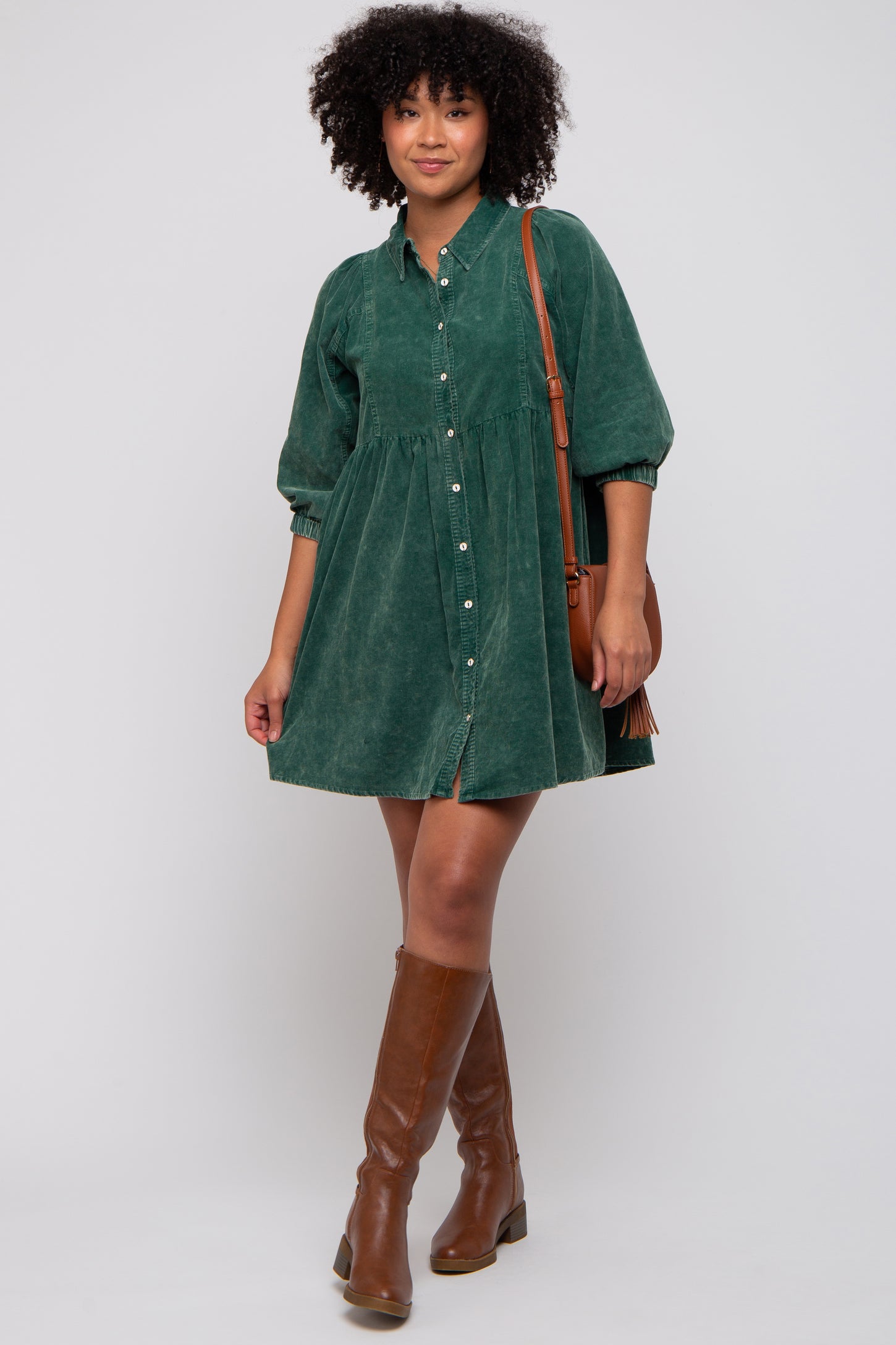 cord dress green Buy Oliver Bonas Green Corduroy Embroidered Sleeve V-Neck Midi Dress from Next USA