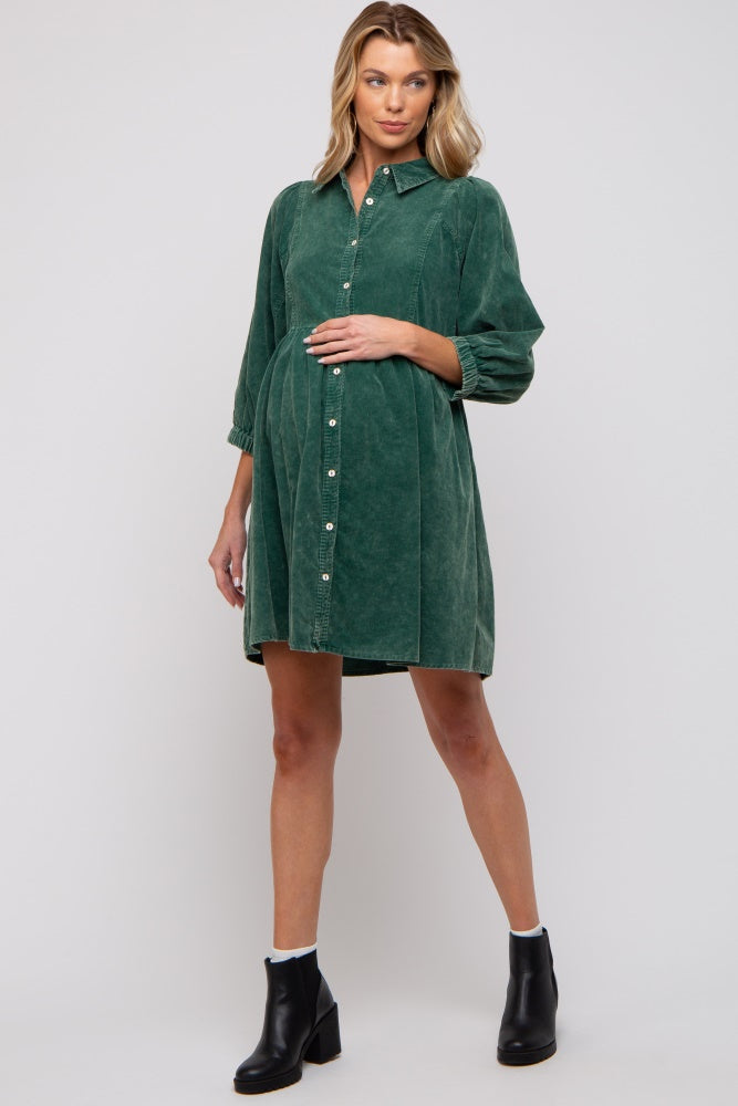 green corduroy christmas dress Mrs. Claus Green Velvet Dress