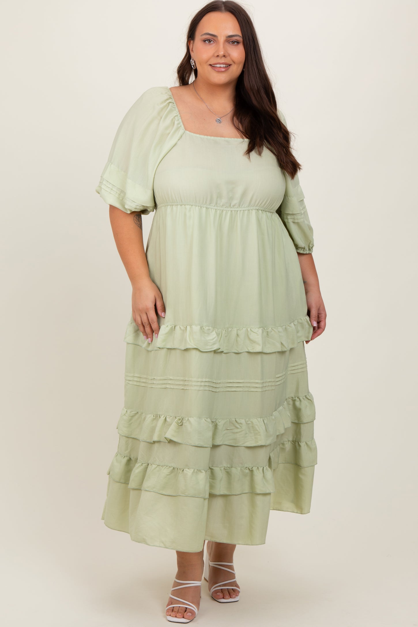 mint green plus size dress Primavera Couture 14001 Curvy Dress Size 16 Mint Sequin Prom Dress