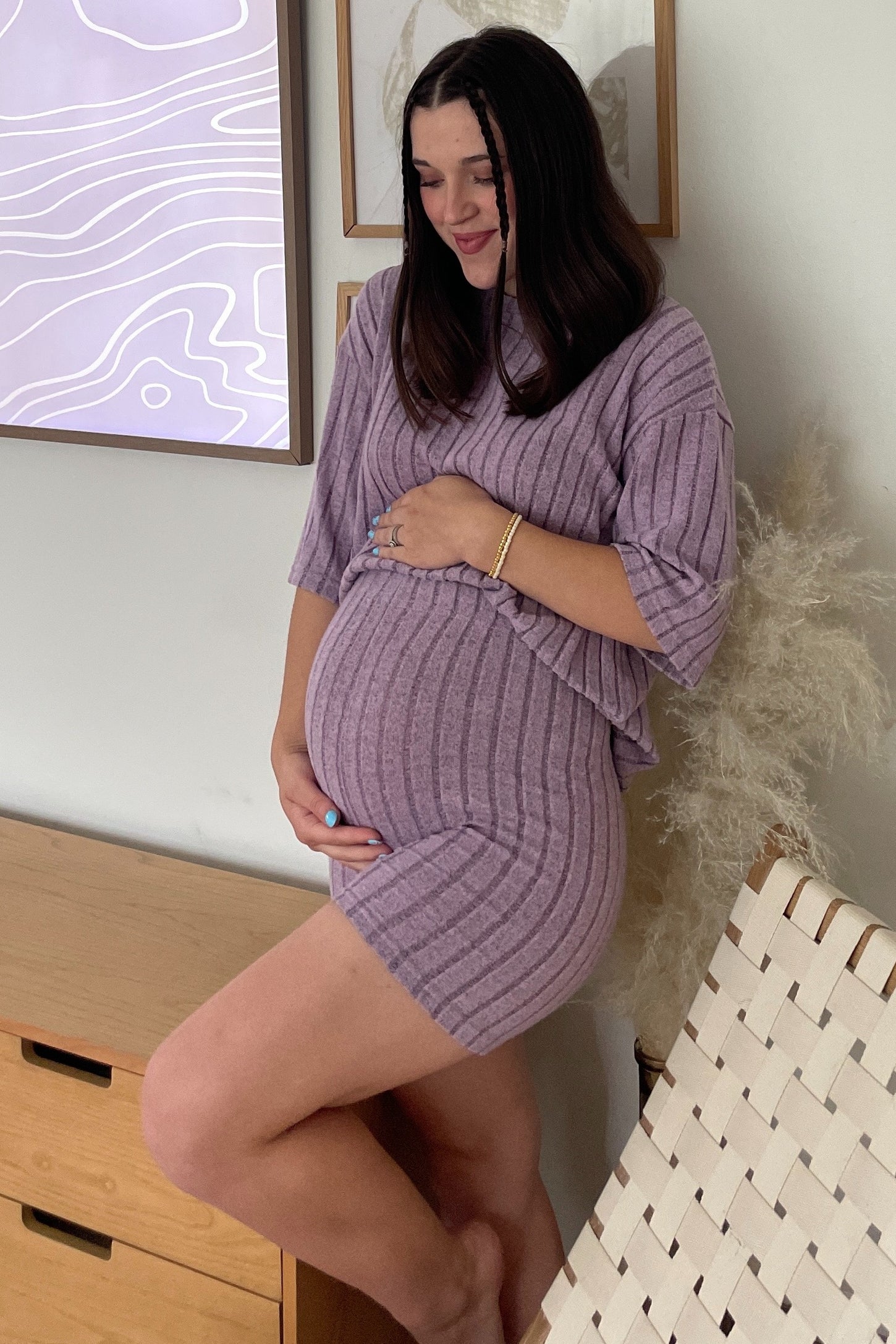 maternity shorts for under dress Maternity Seamless Shapewear Shorts Nude