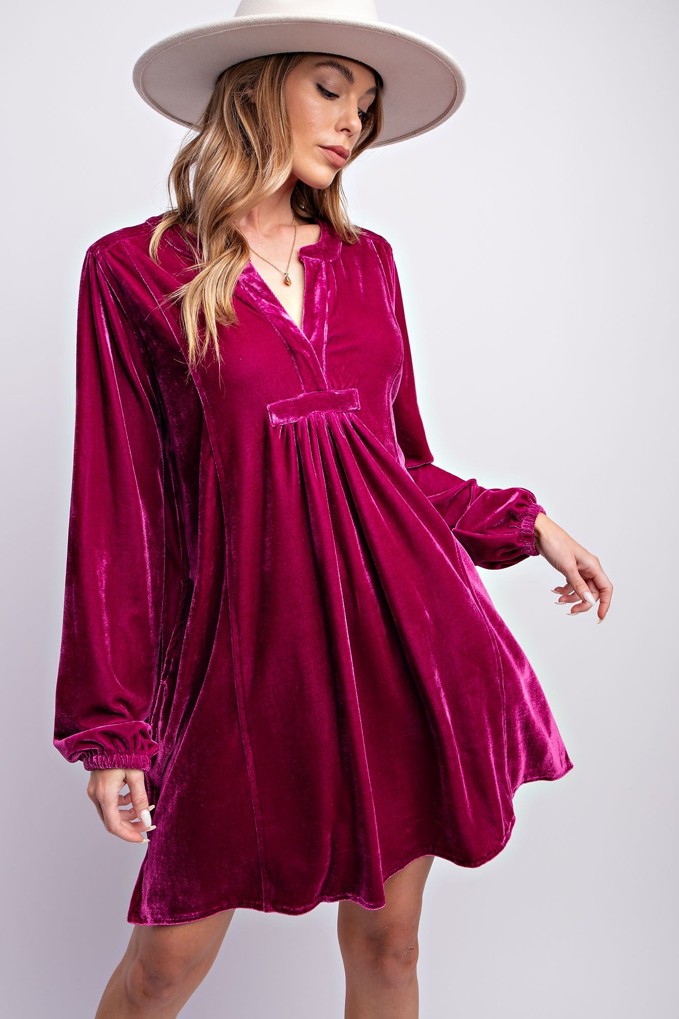cocktail long sleeve mini dress Tabitha Long Sleeve Mini Dress main image 1