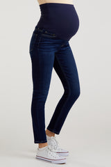 Navy Skinny Maternity Jeans