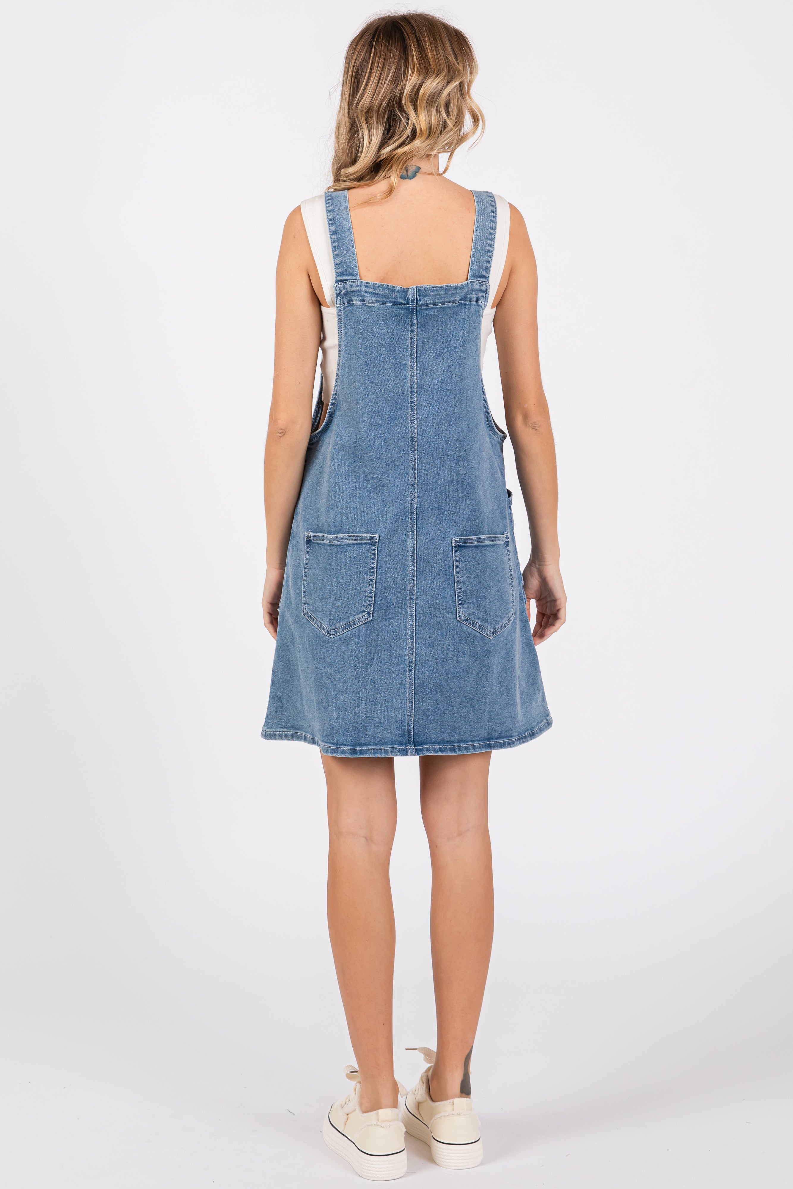 old navy denim overall dress Details A denim overall One Shoulder Mini Dresses Vintage Inari Cotton Twill Boat-Neck Size:56 Regular Jacket