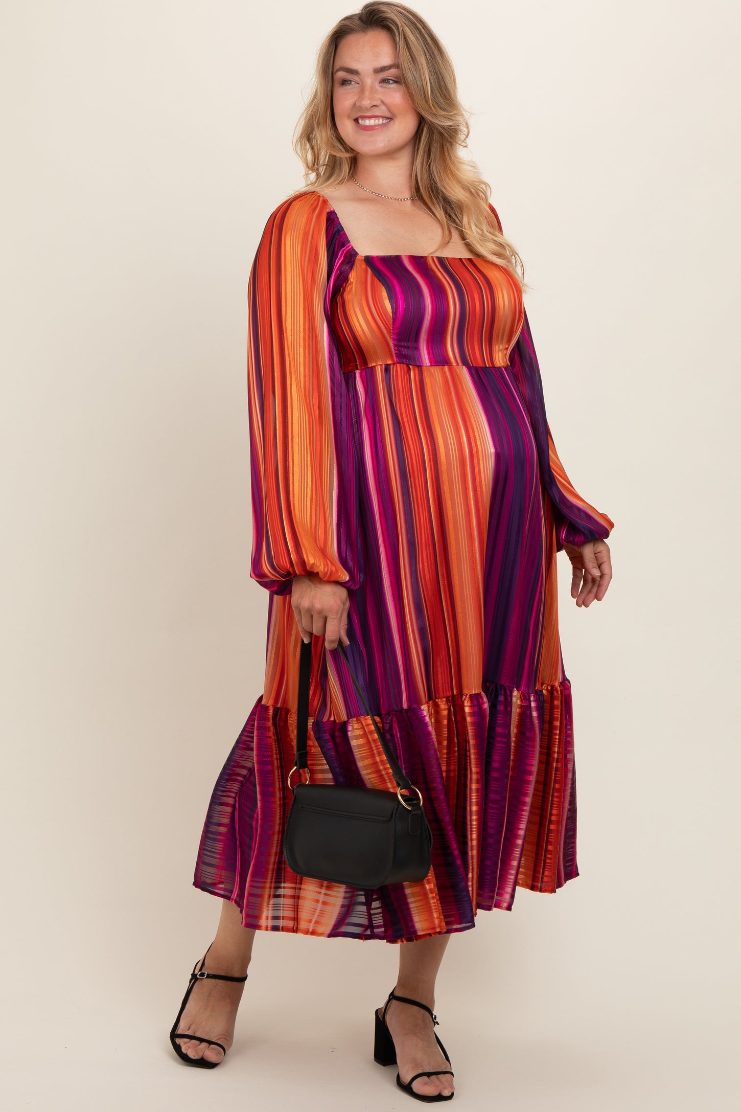 metallic yarn dress Akhl
