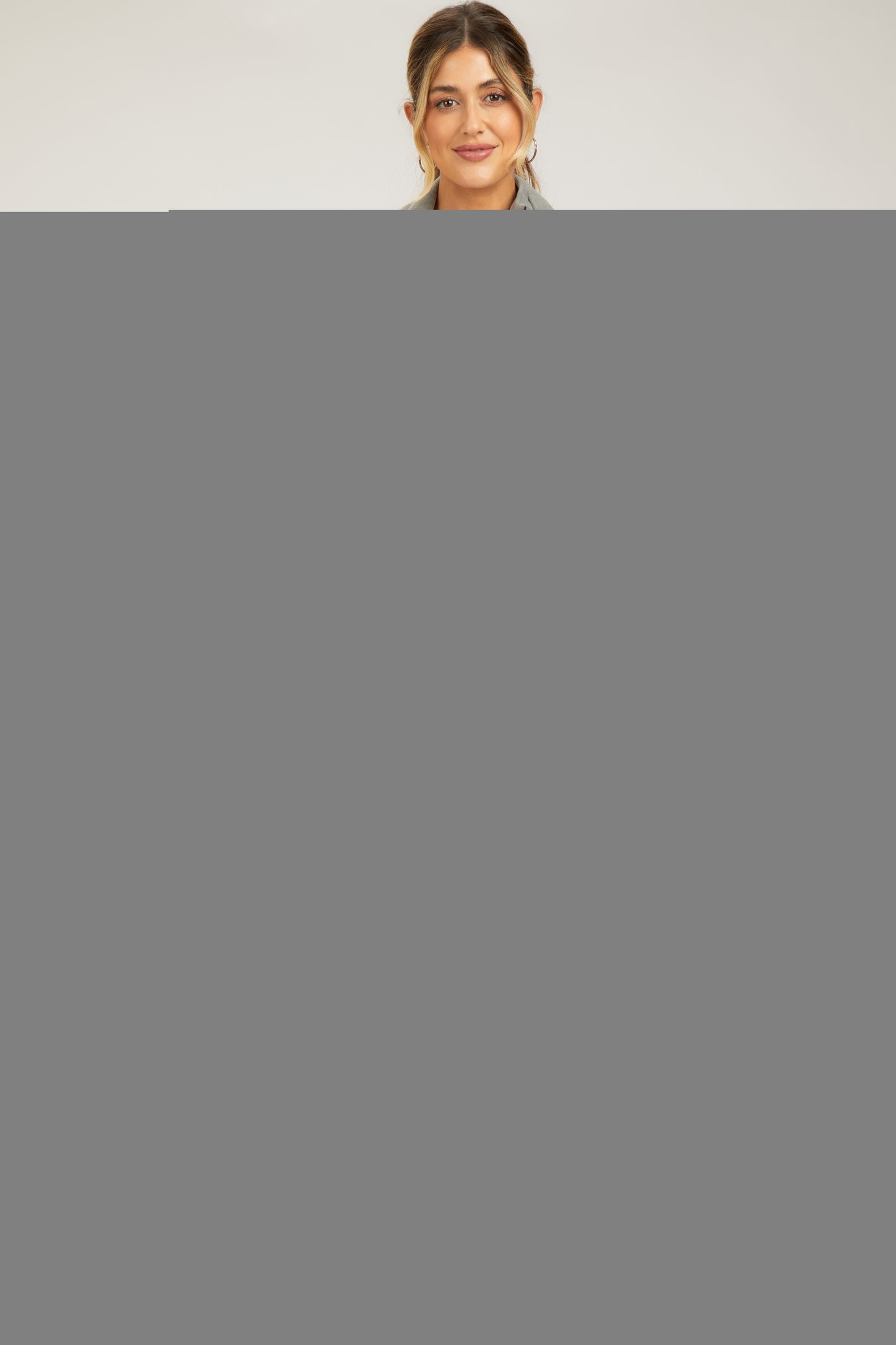 Forest Green Ribbed Maternity Flared Leggings