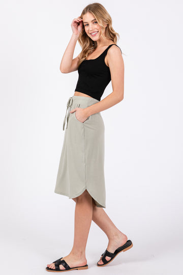 Mint Green Skirt