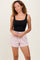 Light Pink Terry Shorts