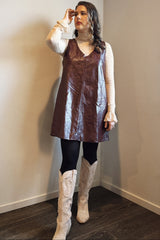 Nude Sheer Lace High Neck Top