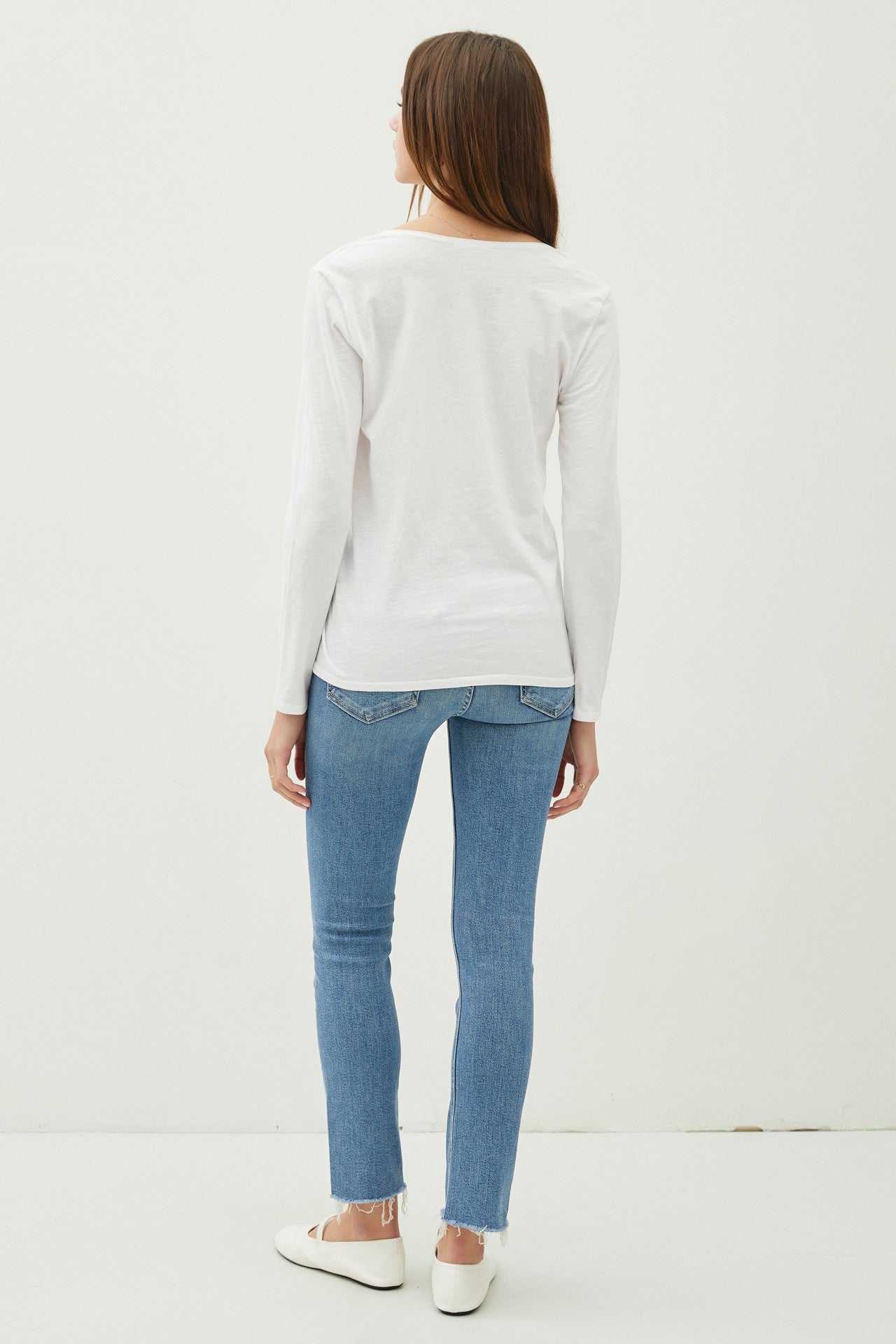 White Long Sleeve Shirt