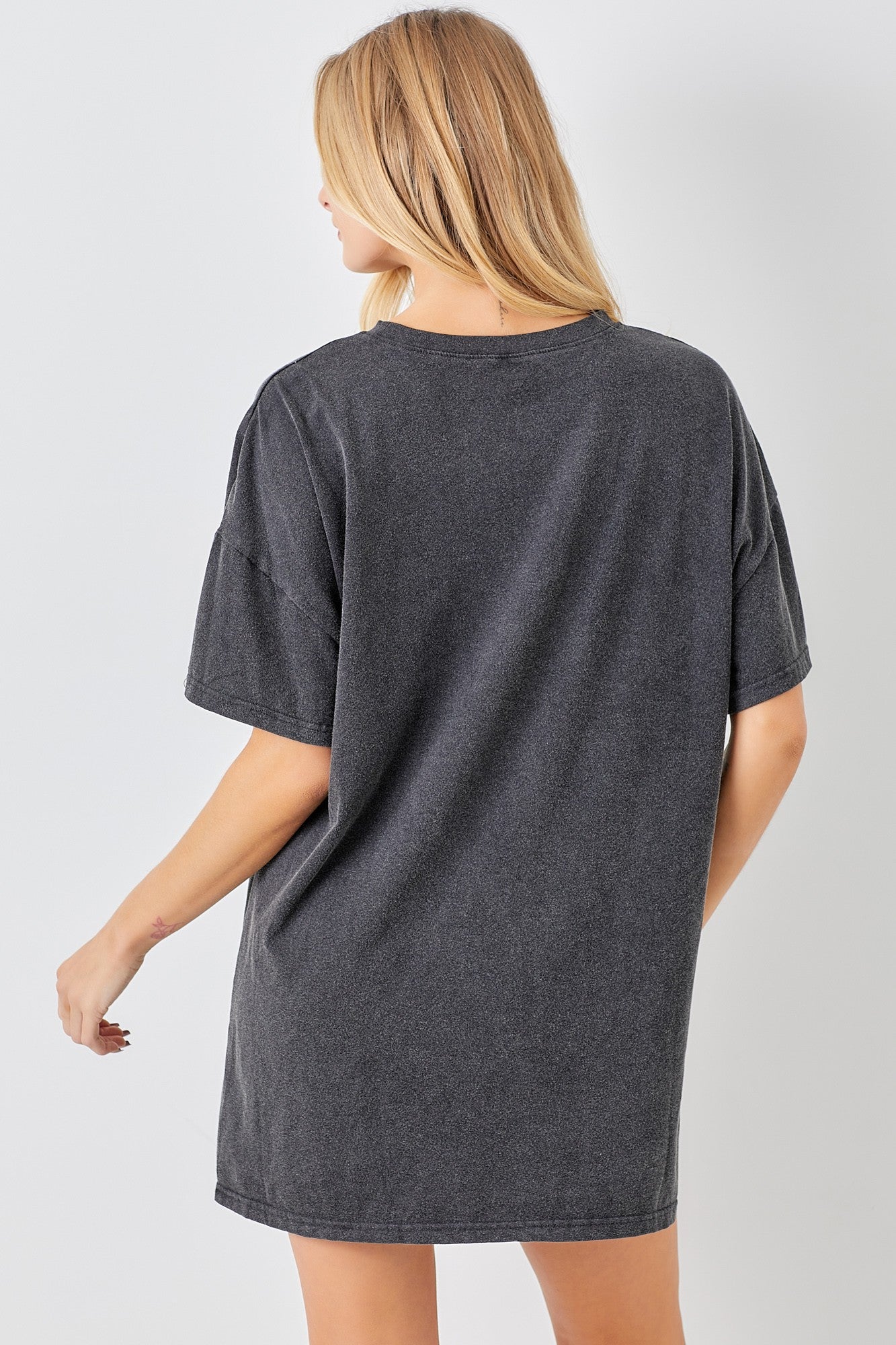 dark grey t shirt dress Women's Cool T-Shirt Dress
