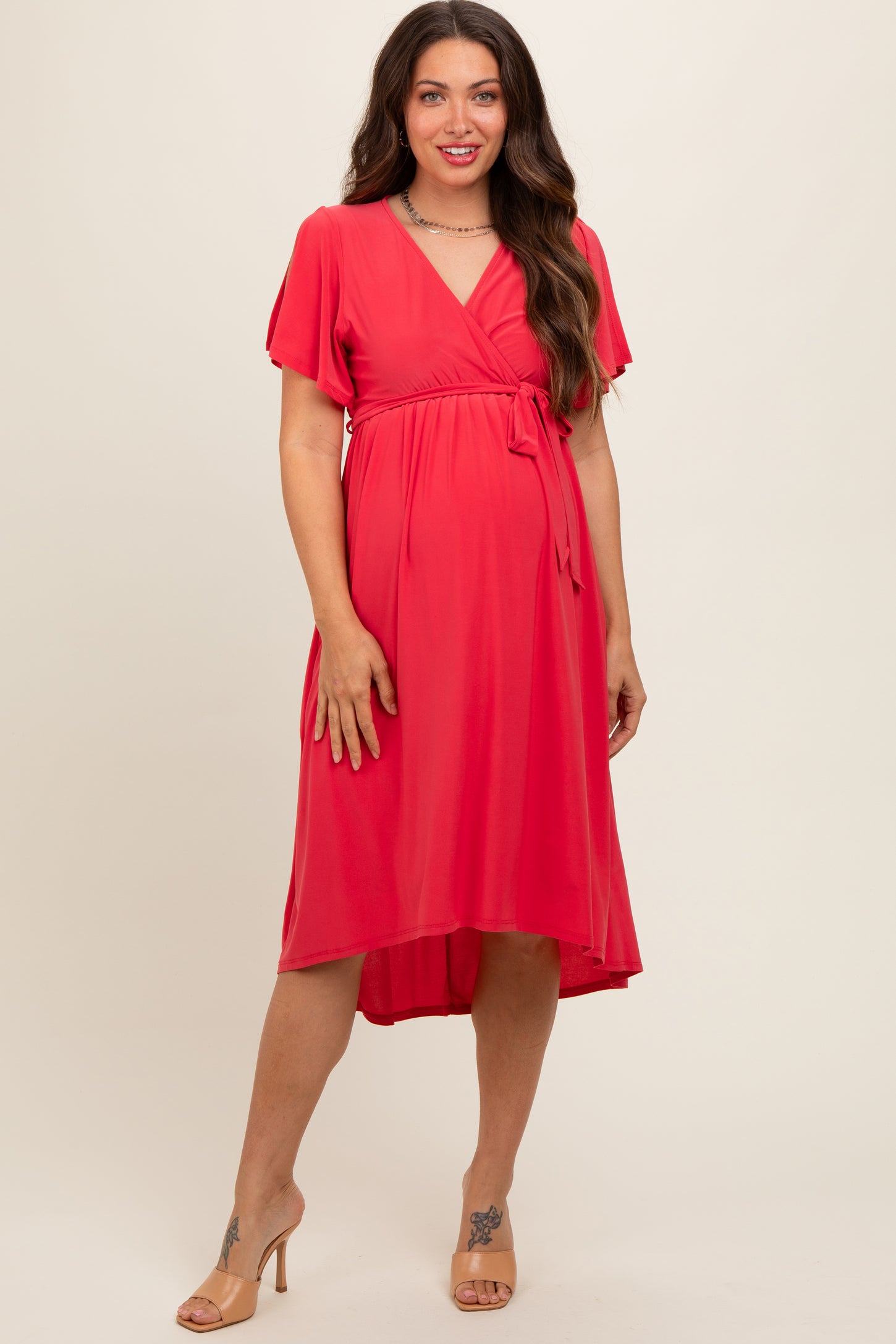 cocktail dress nursing Latched Mama Classic Cotton Nursing Dress