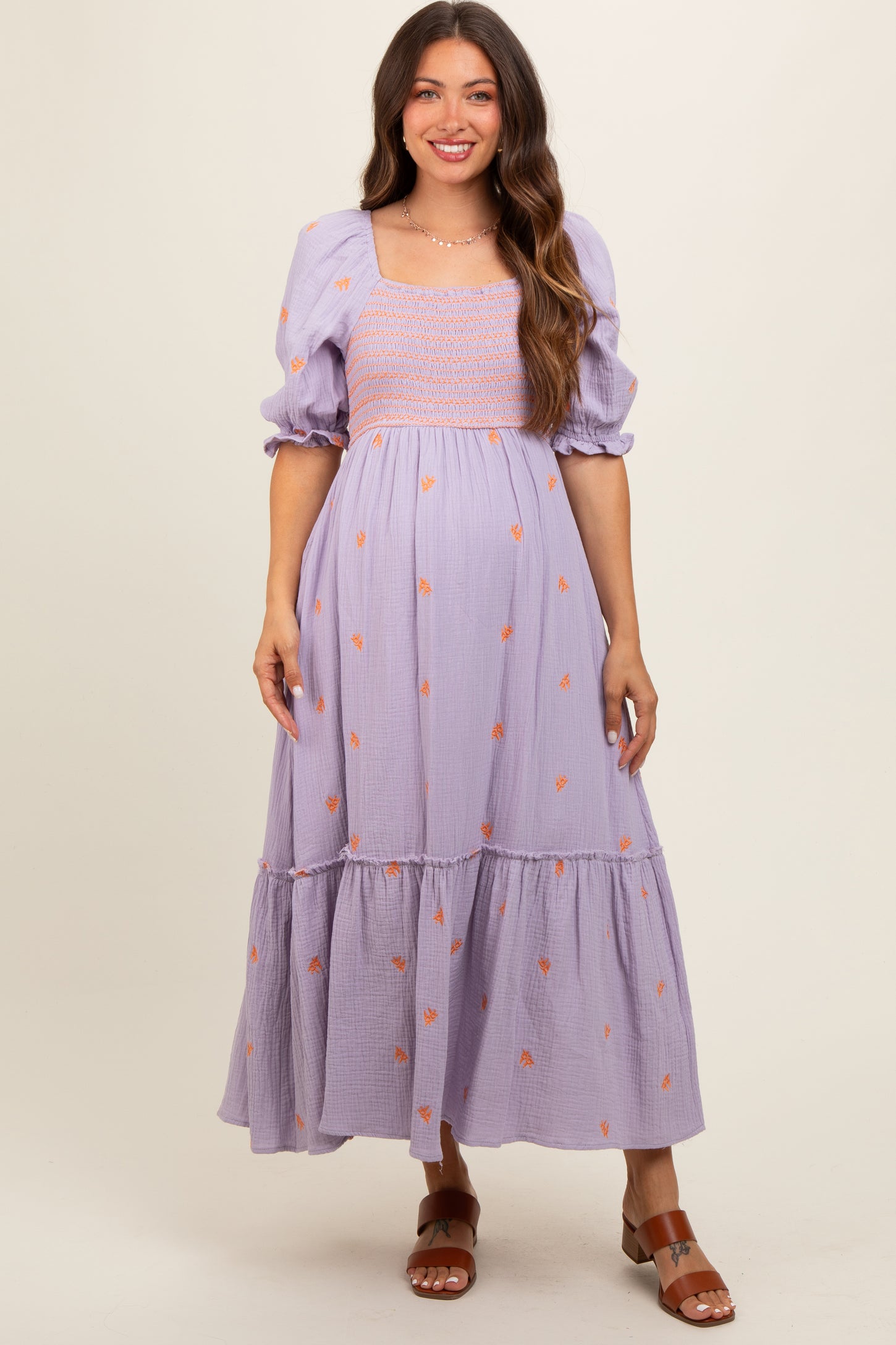 embroidered gauze midi dress Outfmvch Embroidered Dresses for Women Cotton Midi Dress for Women Flowy Linen Dress Gauze Cotton Dress Linen Dress Women Linen Summer Dresses for Women Cotton Gauze Clothing For Women Red 3XL -