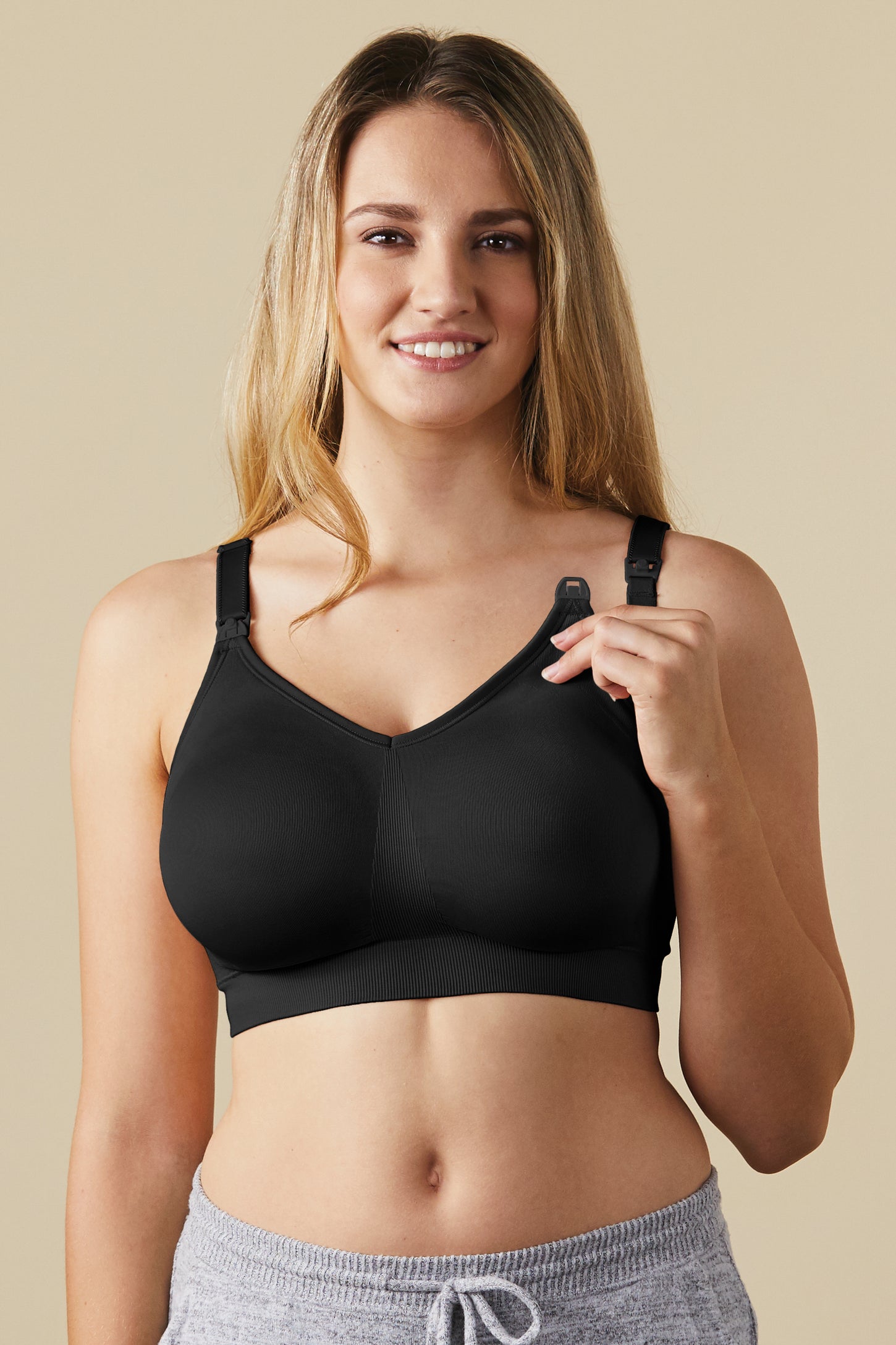 Black Bravado Designs Body Silk Seamless Nursing Bra– PinkBlush