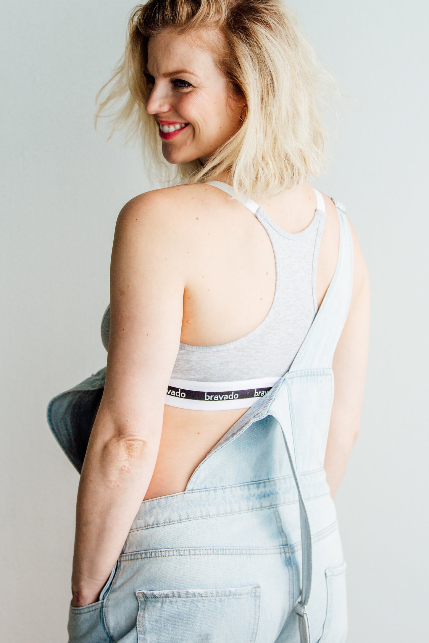Heather Grey Bravado Designs Original Nursing Bra– PinkBlush