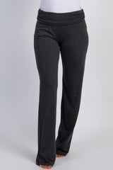 PinkBlush Charcoal Grey Foldover Lounge Pants