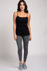 Black Fitted Tunic Cami