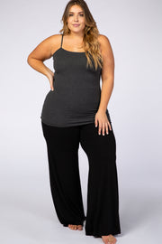 Charcoal Solid Plus Cami