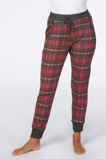 Red Plaid Pajama Pants