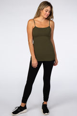 Olive Solid Cami