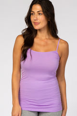 Lavender Solid Maternity Cami