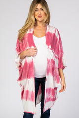 Mauve Tie Dye Maternity Cover Up